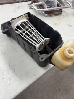 Yamaha banshee Airbox With Filter And Coolant Reservoir 