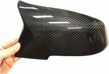Mirror Cover Compatible With BMW X1 E84 F20 F22 F87 M2 F23 F30 F31 F32 F33 F36 2012-2017 Car Rear View Rearview Cap Replacement