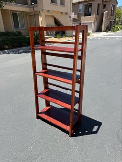 Wood Book Shelf