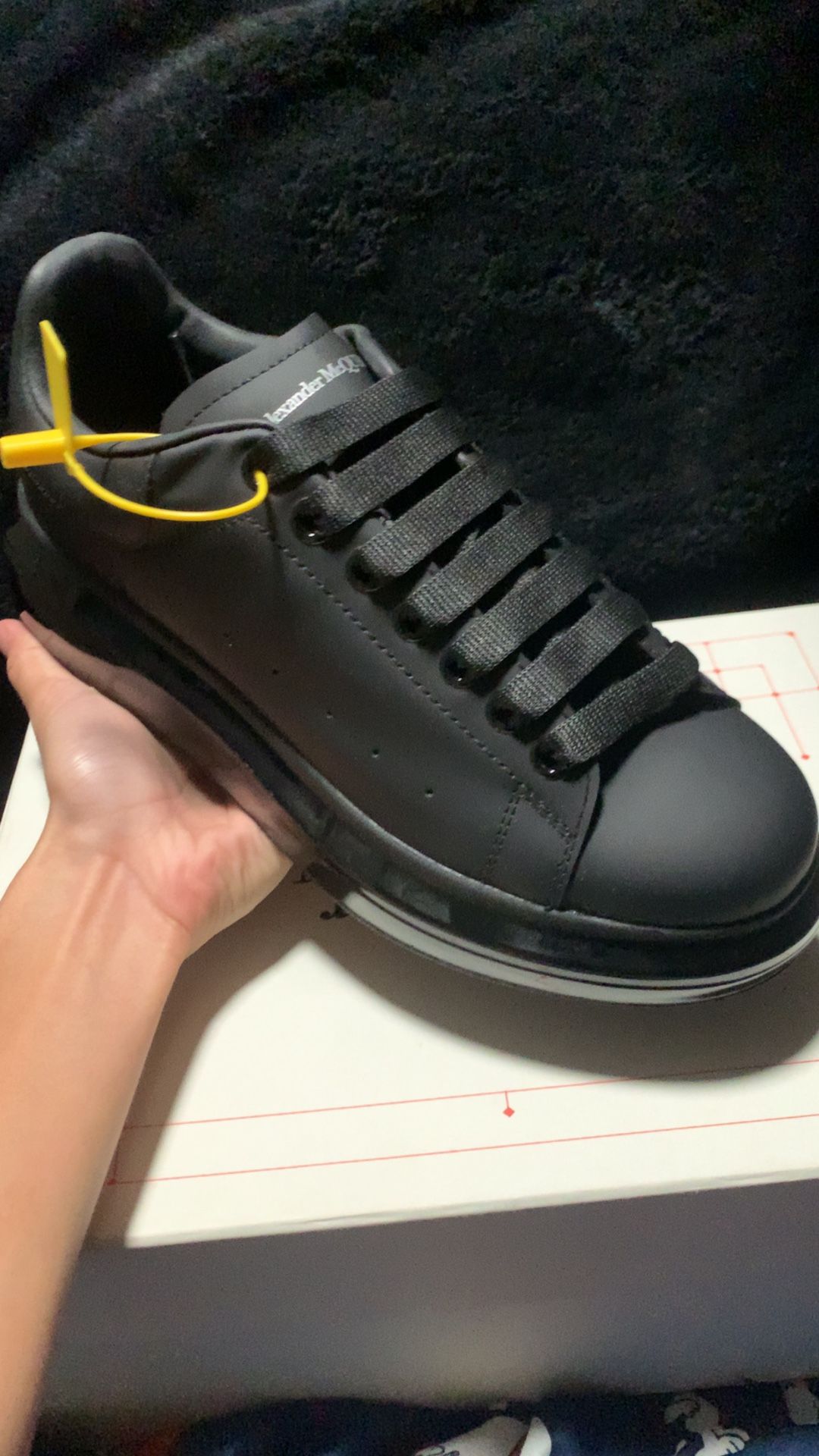 Black Alexander Mqueens Worn 1x 