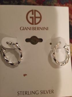 1/2 Inch Sterling Silver Hoops 60 Percent Off 