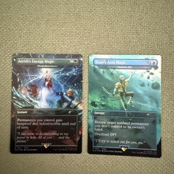 Secret Lair MTG x FF Hope Aero Magic & Aerith Curaga Magic
