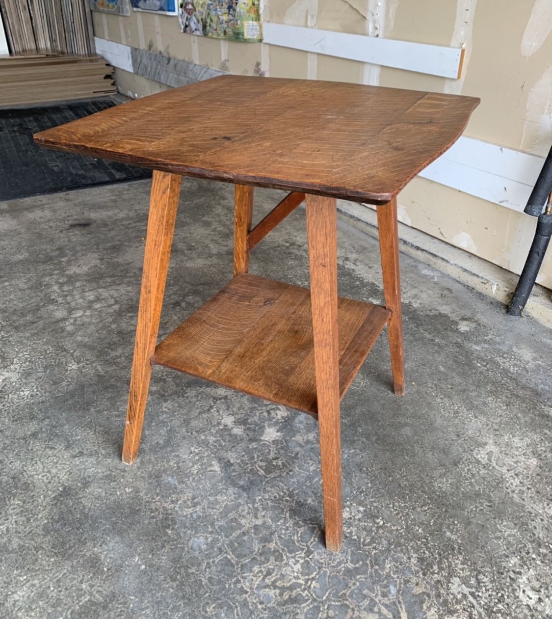 Antique wood table