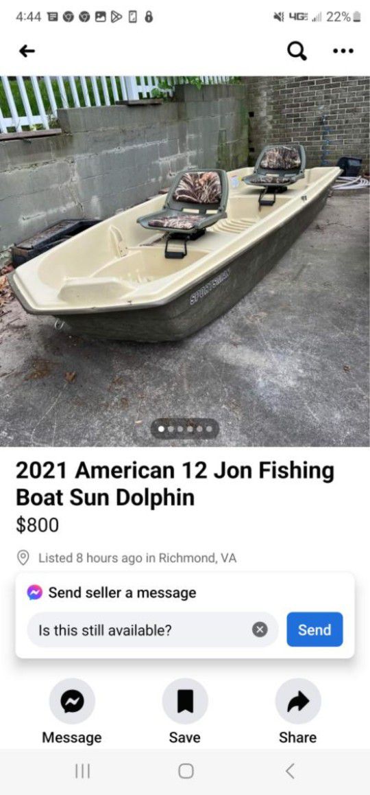 Jon Fishing Boat