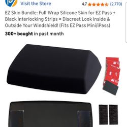 EZ Pass Cover Black