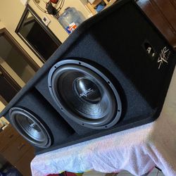 Skar 12s With 1200 Amplifier 