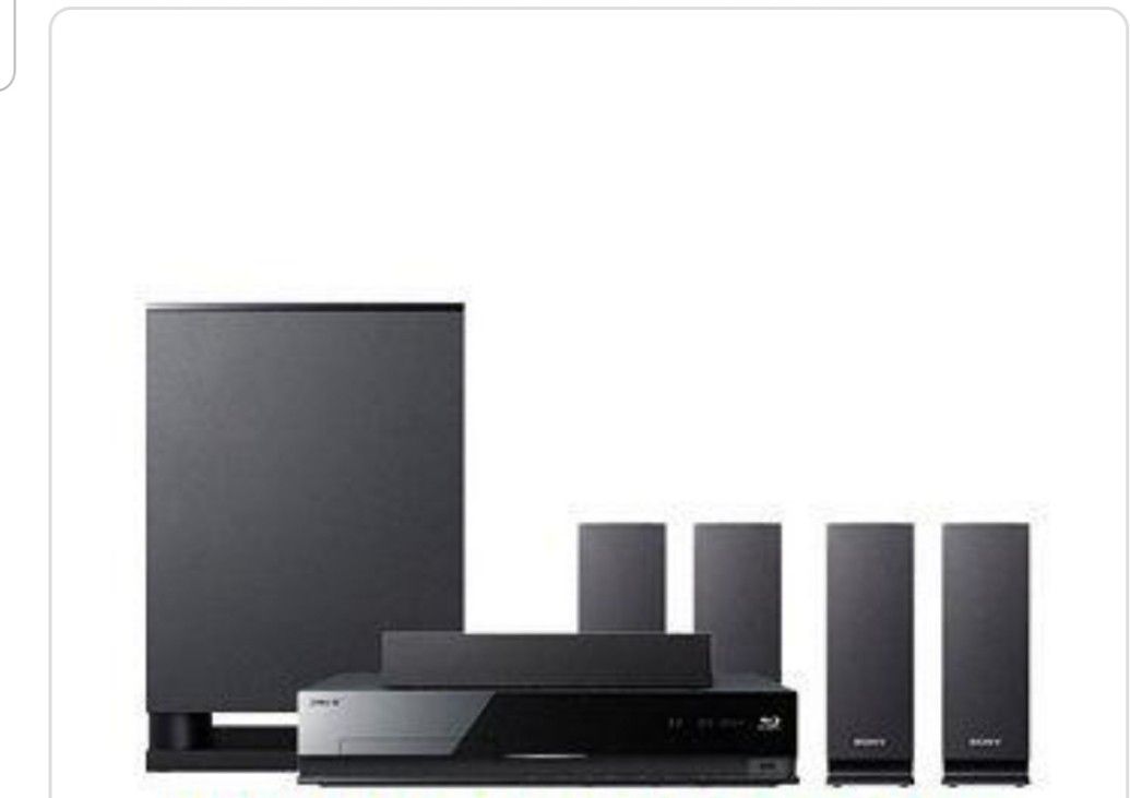 Sony Blu Ray surround sound system 5.1 for Sale in Moreno Valley, CA