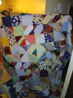 Queen size, handmade patch work quilts