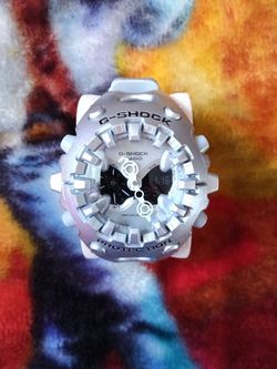 Casio G-Shock Silver Watch GAV01A-8A