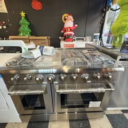 Thor 48” Gas Range In Stainless Steel