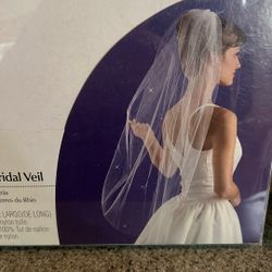 Rhinestone Bridal Veil