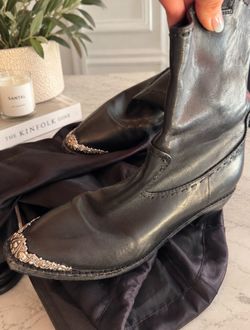 Leather shoes