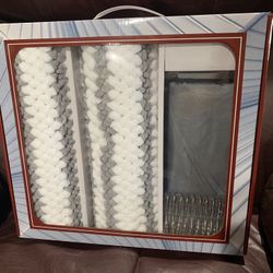 Brand New Bathmat & Shower Curtain Set