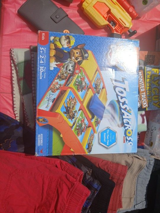 Paw Patrol Toss Across Game