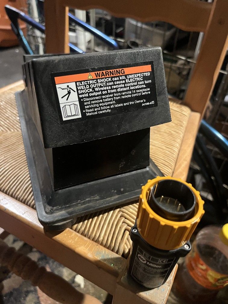 Miller TIG Welding Pedal With Bluetooth Receiver 