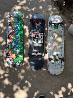 Vision street wear Skate boards