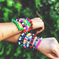 Hand Made Beaded Stackable Bracelets