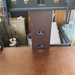 TV Table And Cabinet Two Draws With Selves On Each Side  Left To Ry4feet Front To Back 21 Ina Wood 