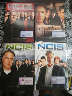 NCIS SERIES 1,4,5,6 COMPLETE Season 1,4,5,6 =12 DVDS