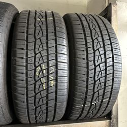 PAIR OF TIRE 215 45 CONTINENTAL 85% LIFE