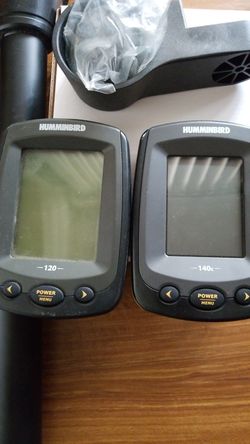 2 Humminbird fish finders
