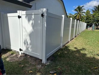 Pvc fence