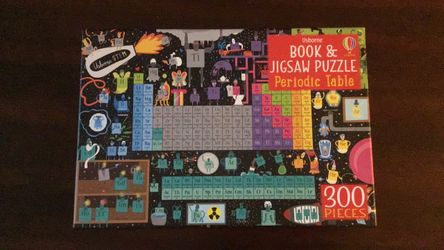 Usborne Periodic Table Jigsaw Puzzle 300 Pieces