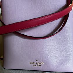 Pink And White Kate Spade Purse