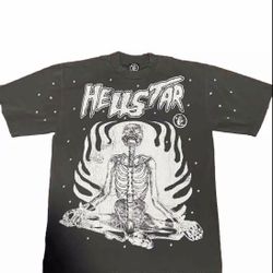 Hellstar Studios Reach Your Inner Peace  street trend Men short Sleeve T-shirt