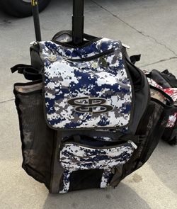 Boombah Rolling Baseball Bag