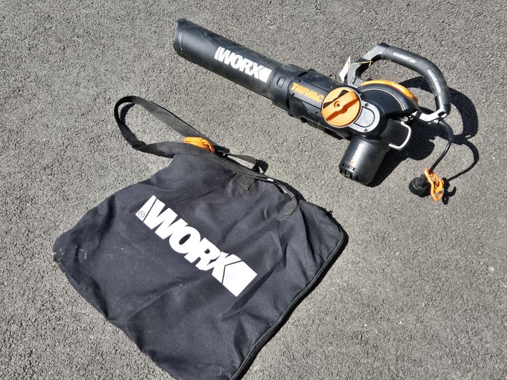 Worx WG522 Leaf blower & vacuum
