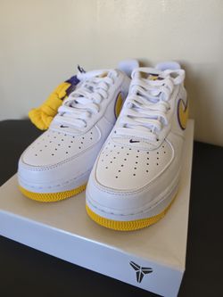 Kobe Air Force 1 Lakers Home