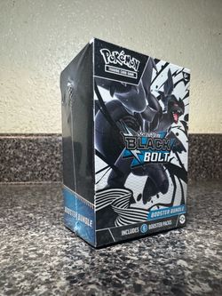 Pokemon TCG Scarlet & Violet Black Bolt Booster Bundle New/Sealed Zekrom