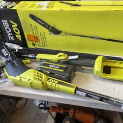New Ryobi 18v Pole Saw 