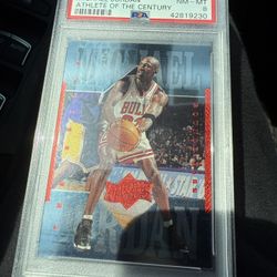 Michael Jordan x  Pedro Martinez PSA cards 