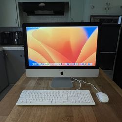 Apple iMac 21.5 Inch Retina 4K - Intel i5 Quad-Core / 16GB Memory / 1TB Hard Drive / Final Cut Pro, Logic Pro + MS Office / OS Ventura