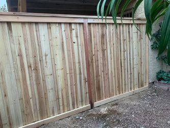 Cedar Privacy Fence