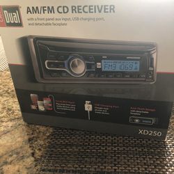 Car Dual am/fm cd Receiver