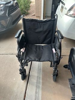 Medline manual wheelchair