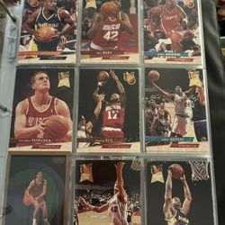 Binder Full Of basketball Cards