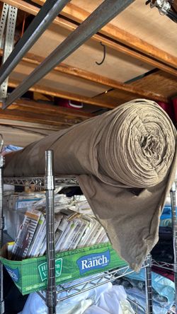 Large rolls of fabric