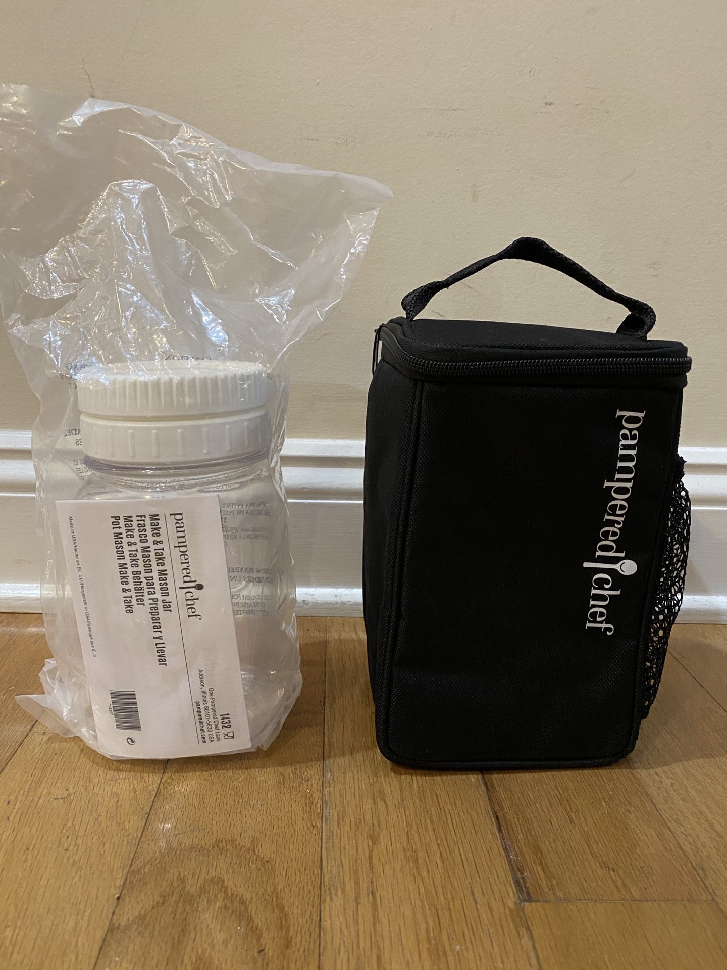 Pampered Chef MAKE & TAKE MASON JAR SET NEW