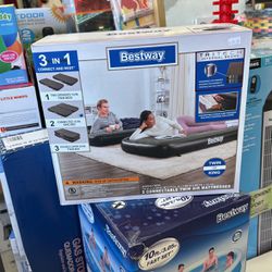 3 in 1 air mattress- twin to king