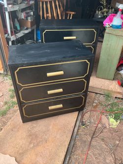 A pair of night stands