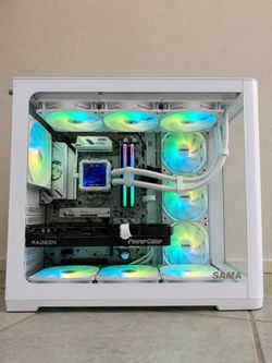 SAMA V60 Gaming PC ~ Ryzen 7 9700X + RX 9070 16GB OC