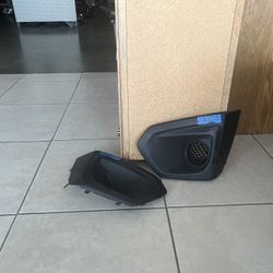 2012 To 2014 Subaru Impreza Front Bumper Fog Cover Left Side/right Side 