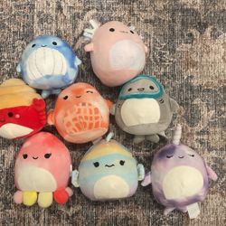 Set Of 8 Squishmallows