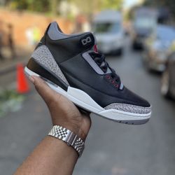 Jordan 3 Black Cement 2024 
