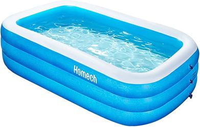 Inflatable swimming pool, inflatable children swimming pool, family swimming pool, children swimming center, adult, baby, toddler, outdoor, garden, ba