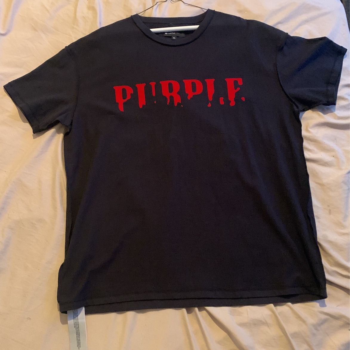purple brand shirt